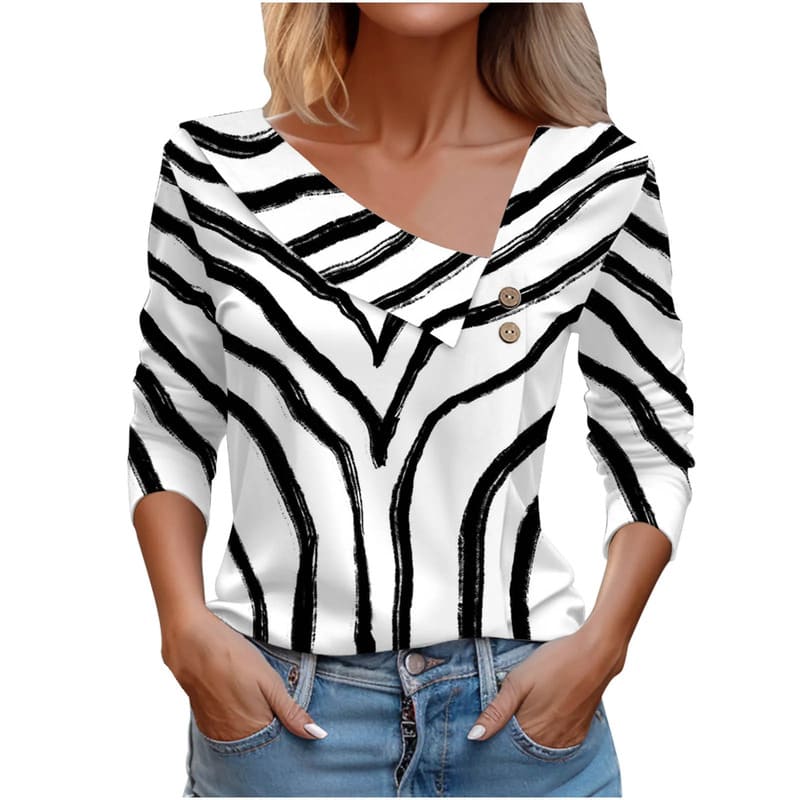 Blusa Feminina Manga Longa Cortis