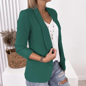 Blazer Feminino Acinturado Casual Lívia