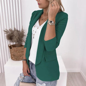 Blazer Feminino Acinturado Casual Lívia
