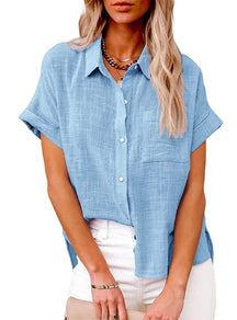 Blusa Feminina de Verão Manga Longa