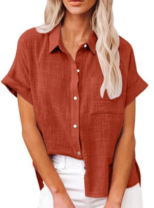 Blusa Feminina de Verão Manga Longa