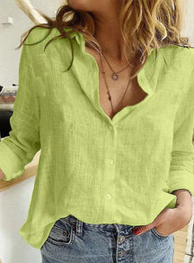 Blusa Feminina de Verão Manga Longa