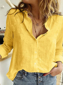 Blusa Feminina de Verão Manga Longa