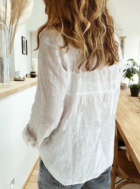 Blusa Feminina de Verão Manga Longa