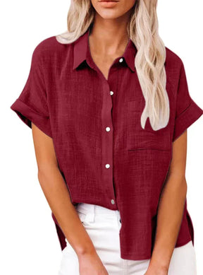 Blusa Feminina de Verão Manga Longa