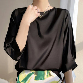Blusa Feminina Seda